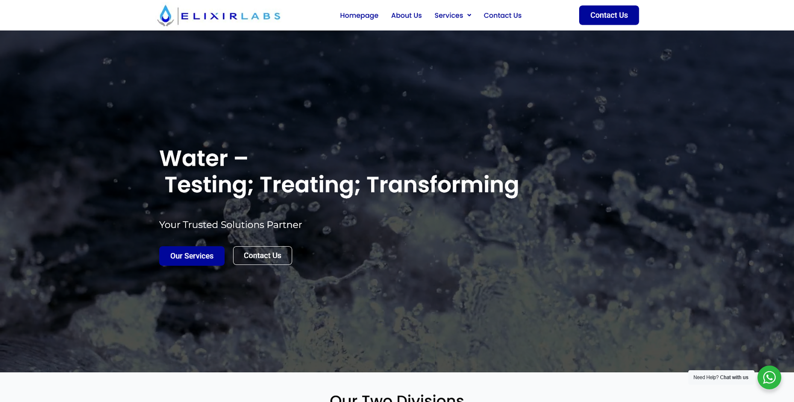 Elixir Labs website