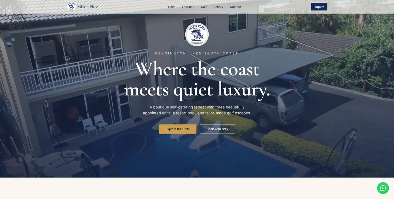 Miskin Place website built by LiquidEmerce
