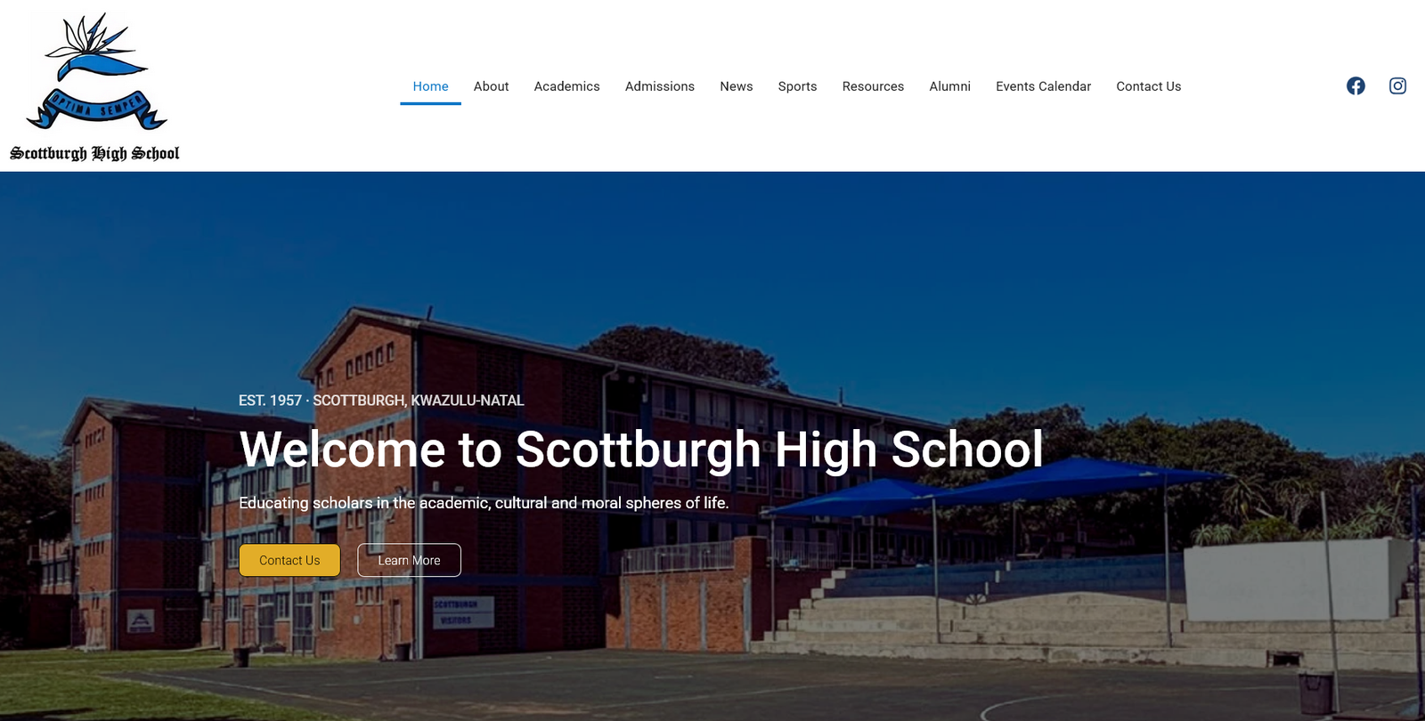 Scottburgh High School website
