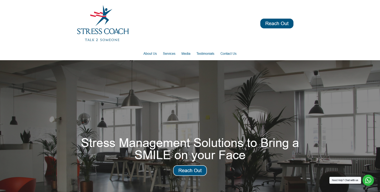 Stress Coach website